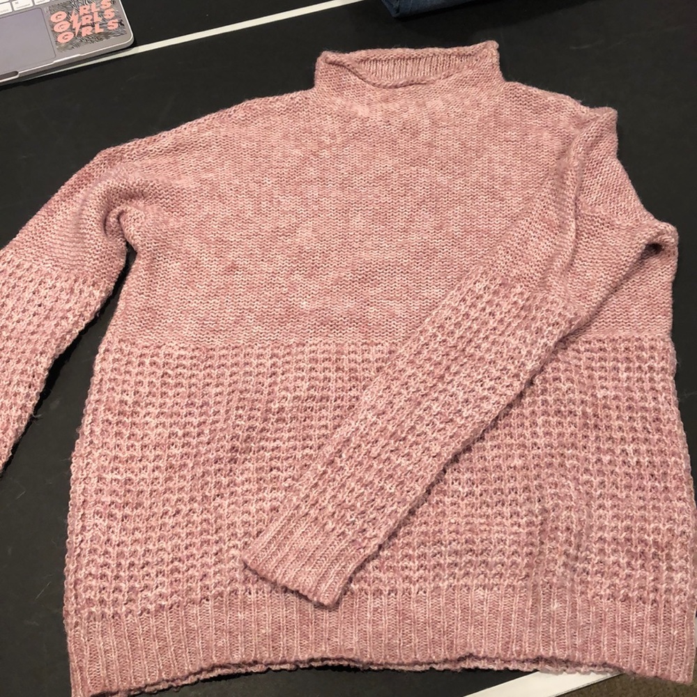 Mock neck sweater
